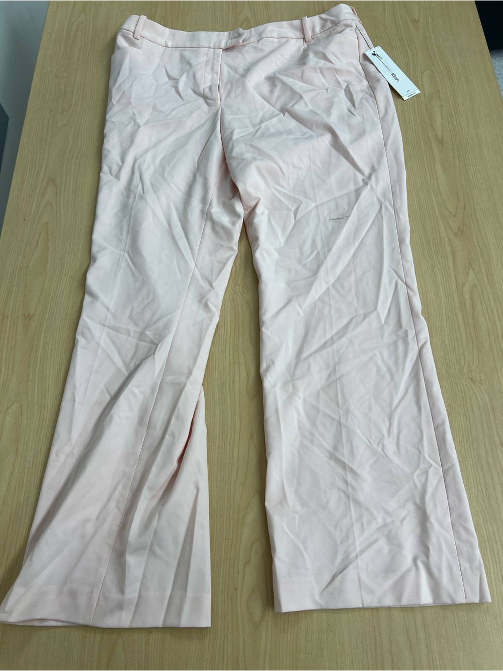 Calvin Klein Light Blush Boot-Cut Trousers